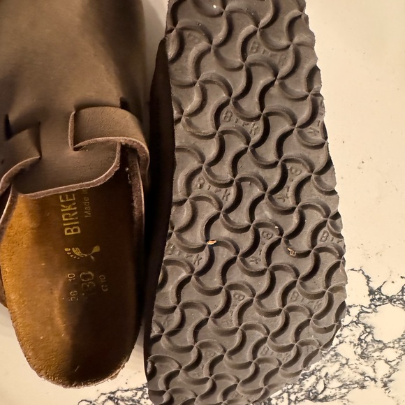 Birkenstock little kid size 10 Boston mule - Picture 2 of 2